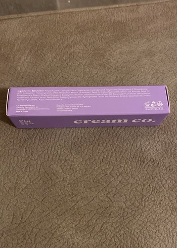  Beden Renk Cream Co. Lip Gloss, Balm ve Maske 3'ü 1 Arada