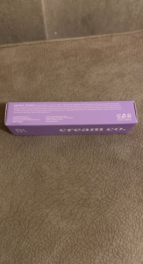 Cream Co. Lip Gloss, Balm ve Maske 3'ü 1 Arada - Görsel 5