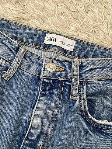 26 Beden Zara Jean Kot Pantolon