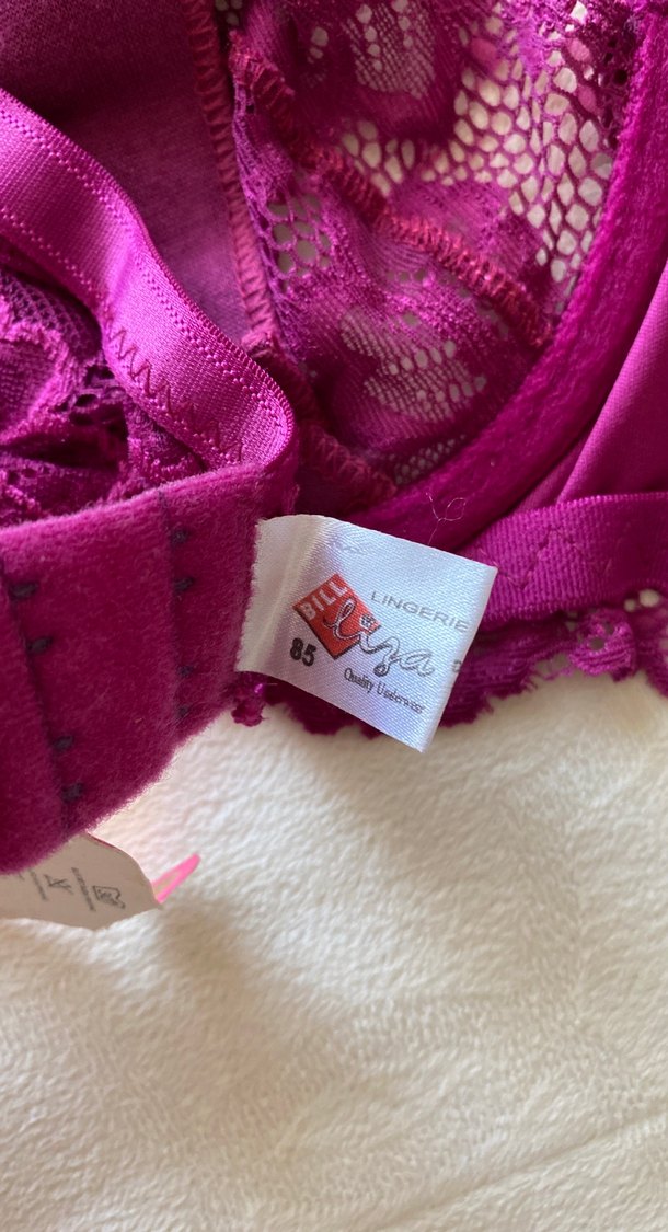 Mor Dantel Detaylı Bohem Sütyen - Görsel 5