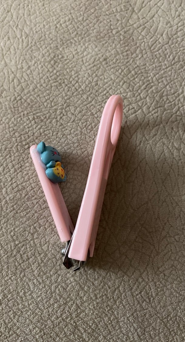 Pembe Kedi Figürlü Tırnak Makası - Görsel 3