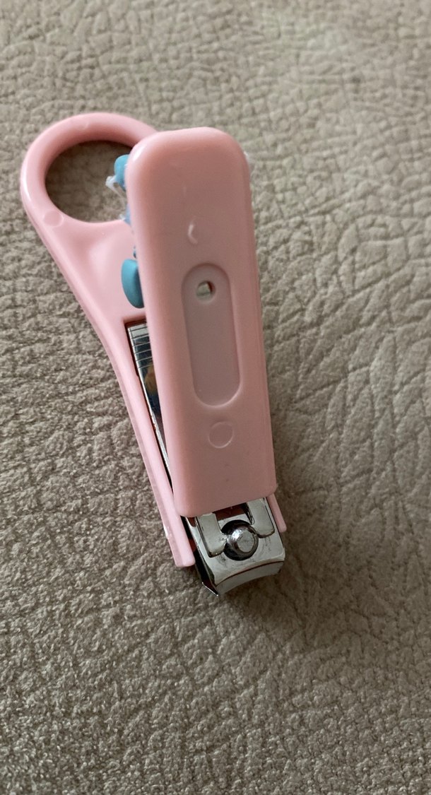 Pembe Kedi Figürlü Tırnak Makası - Görsel 4