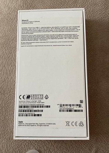 iPhone 13 kutusu - Görsel 3