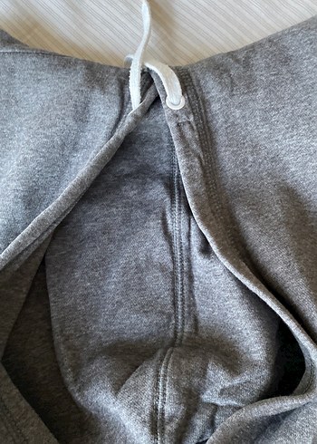 Gri Nike Kapüşonlu Sweatshirt - Görsel 7