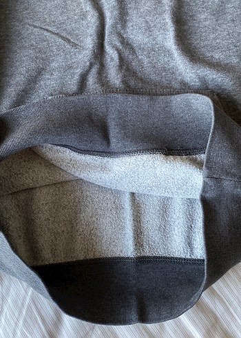 Gri Nike Kapüşonlu Sweatshirt - Görsel 5