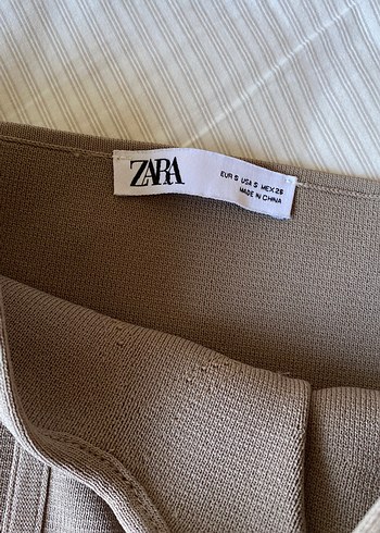 Zara straplez üst - Görsel 5
