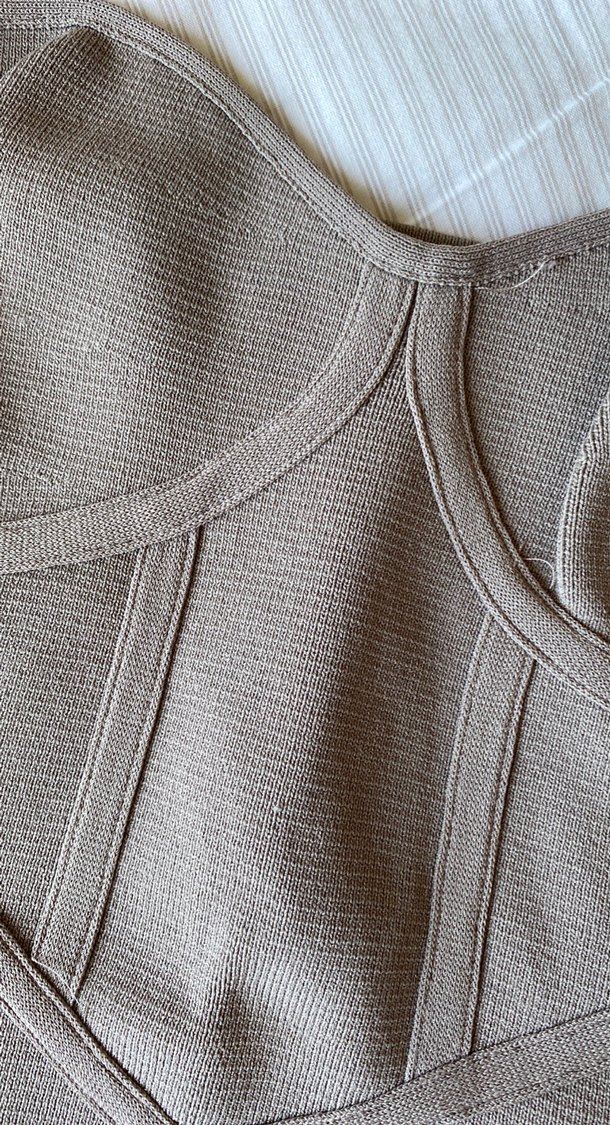 Zara straplez üst - Görsel 4