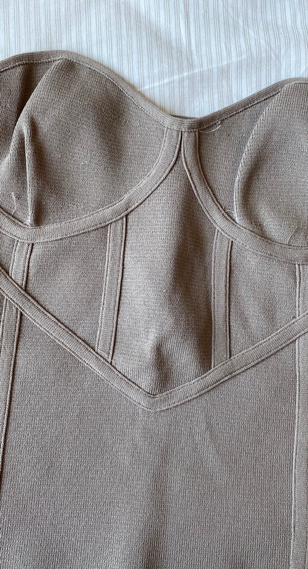 Zara straplez üst - Görsel 2