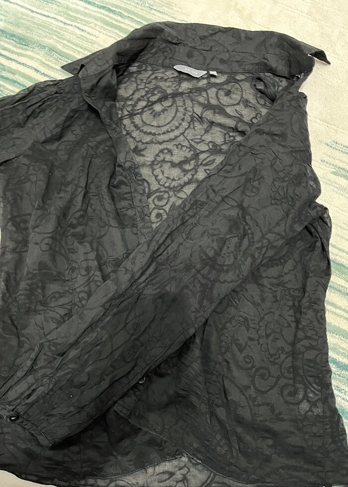 Dantel desenli Gömlek - Görsel 2