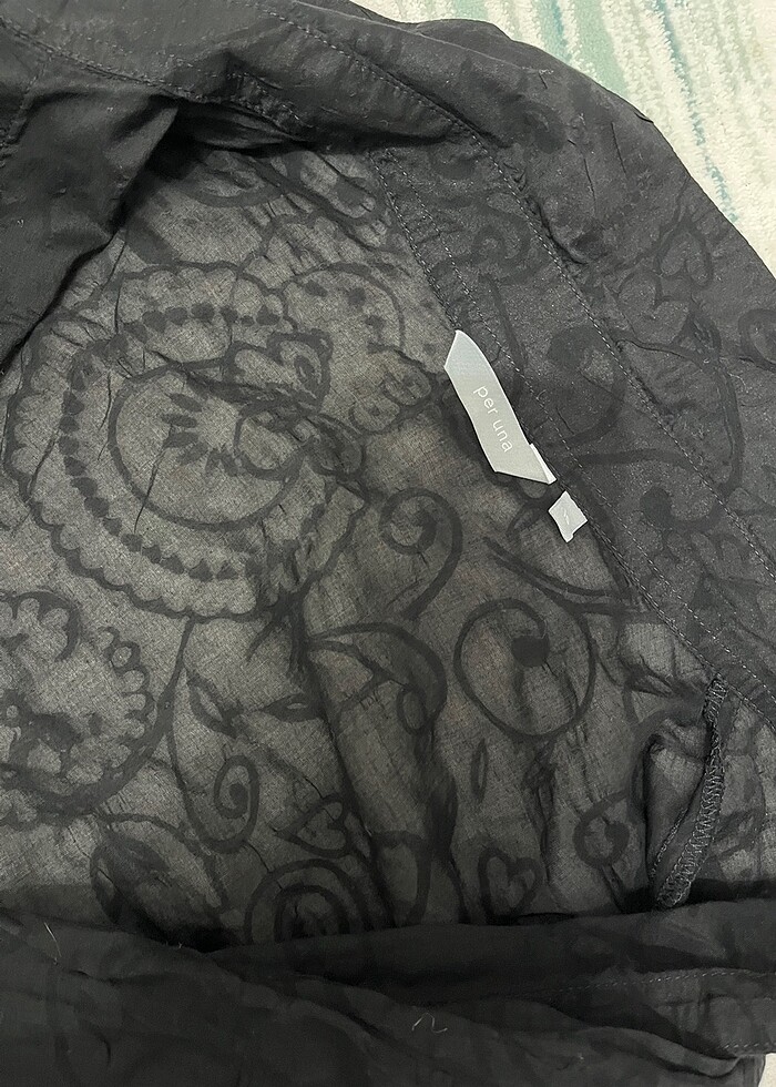 Dantel desenli Gömlek - Görsel 3