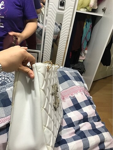  Beden beyaz Renk chanel çanta