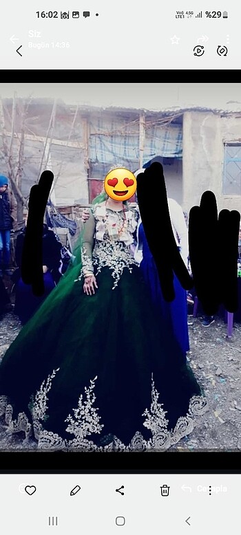 Nişanlık abiye