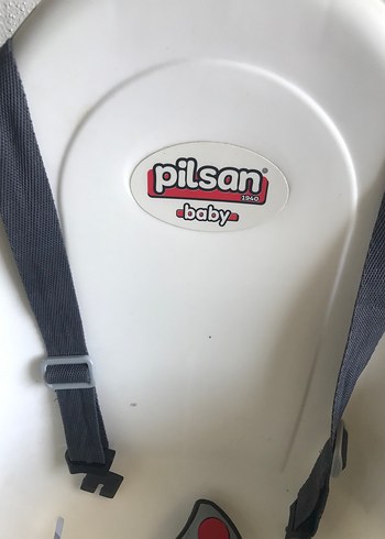 Gri Çocuk Kemerli mama sandalyesi Pilsan Baby