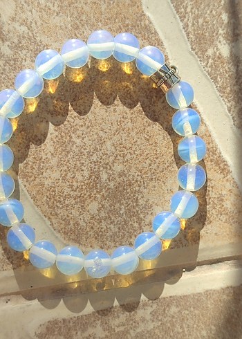 AY TAŞI KOLYE BİLEKLİK SETİ - Görsel 2