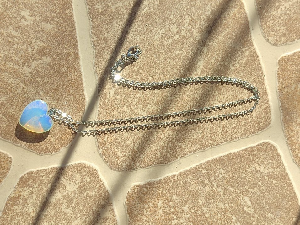 AY TAŞI KOLYE BİLEKLİK SETİ - Görsel 3