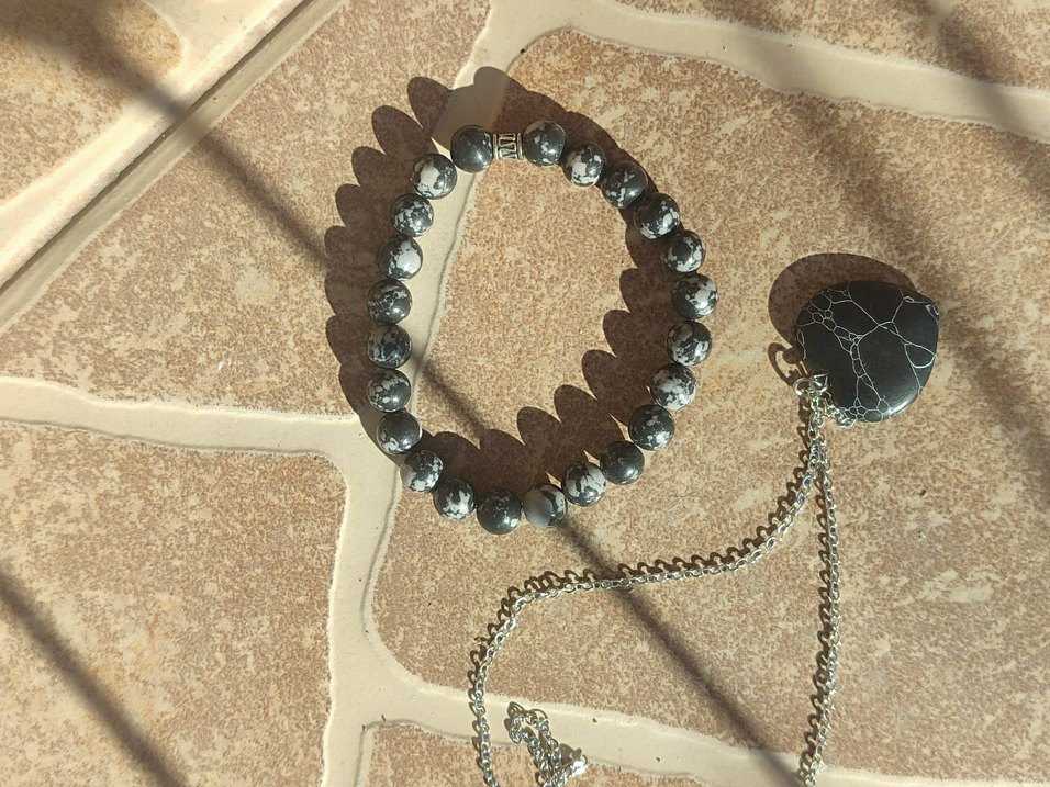 doğal taş Kadın Takı Seti - Görsel 2