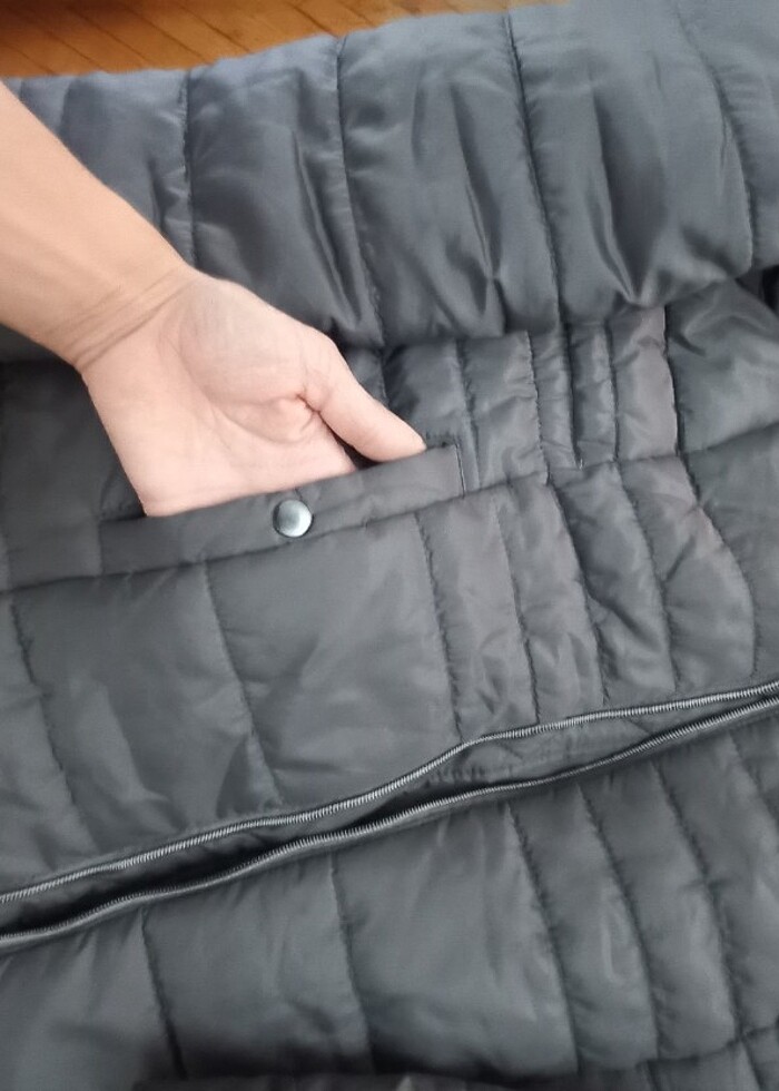 Kalın uzun parka - Görsel 2