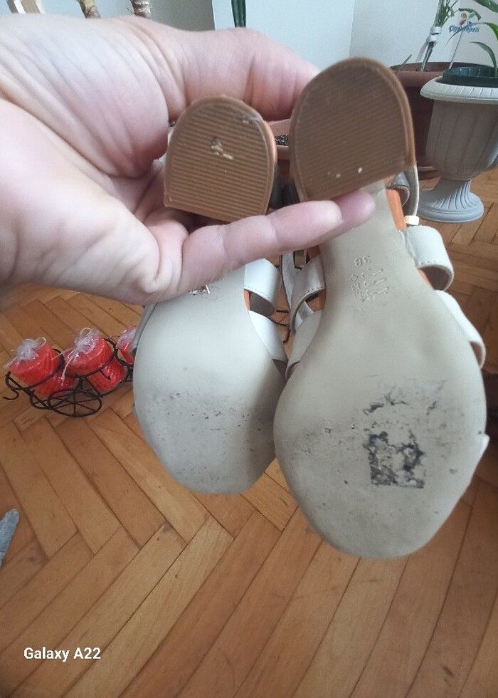 pierlucci deri Topuklu sandalet  - Görsel 3