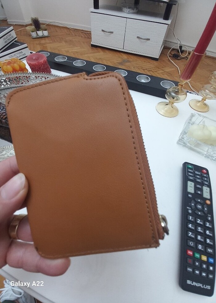 MANGO DERİ BOZUK PARA CÜZDANI  - Görsel 2