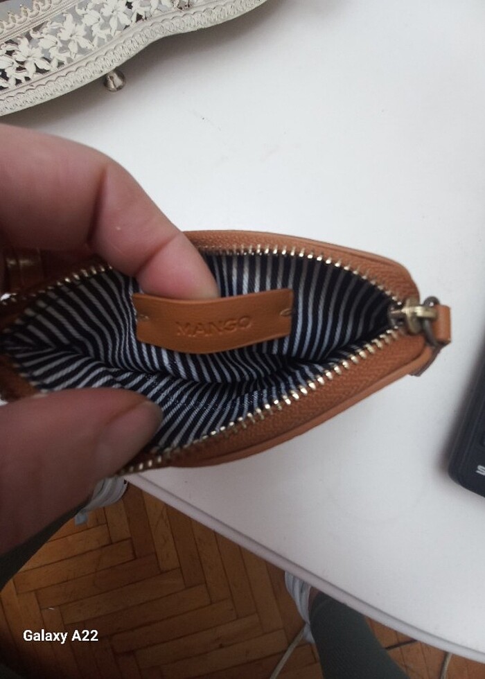 MANGO DERİ BOZUK PARA CÜZDANI  - Görsel 4