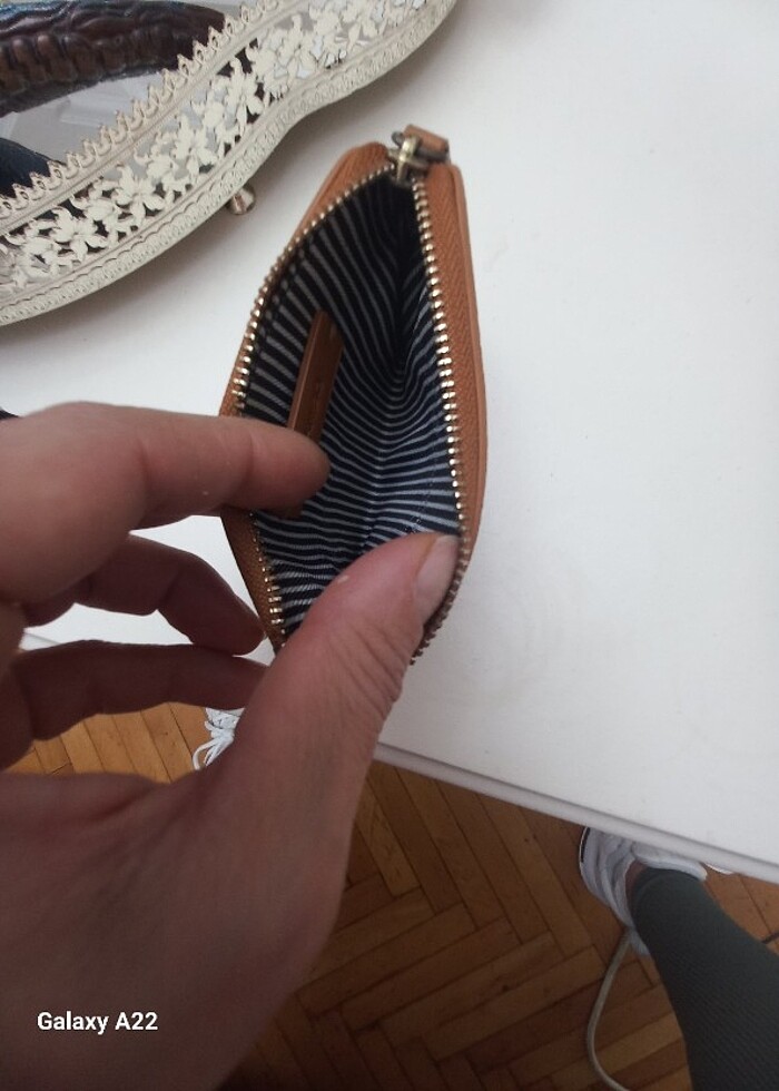 MANGO DERİ BOZUK PARA CÜZDANI  - Görsel 5