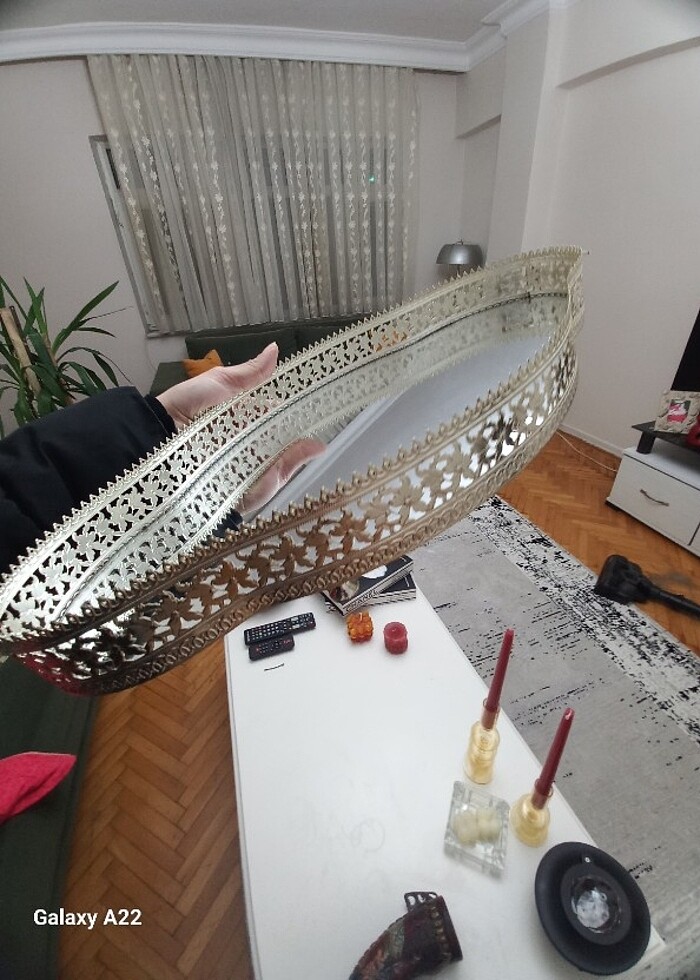 ÖZEL YAPIM AYNALI TEPSI  - Görsel 4