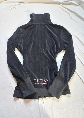 Guess Guess Kadın Gri Fermuarlı Sweatshirt
