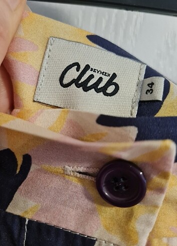 Beymen Club Kuşaklı önü düğmeli etek