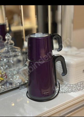 Koyu Mor Çay Makinesi