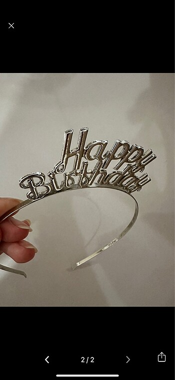 Diğer Happy Birthday taç