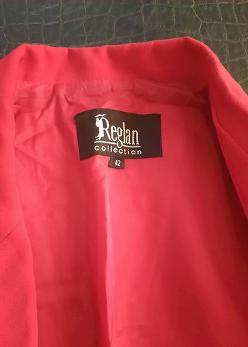 40 Beden Kırmızı Kadın Blazer