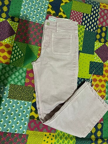 Zara pembe pantolon