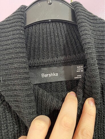 Bershka boğazlı kazak - Görsel 2