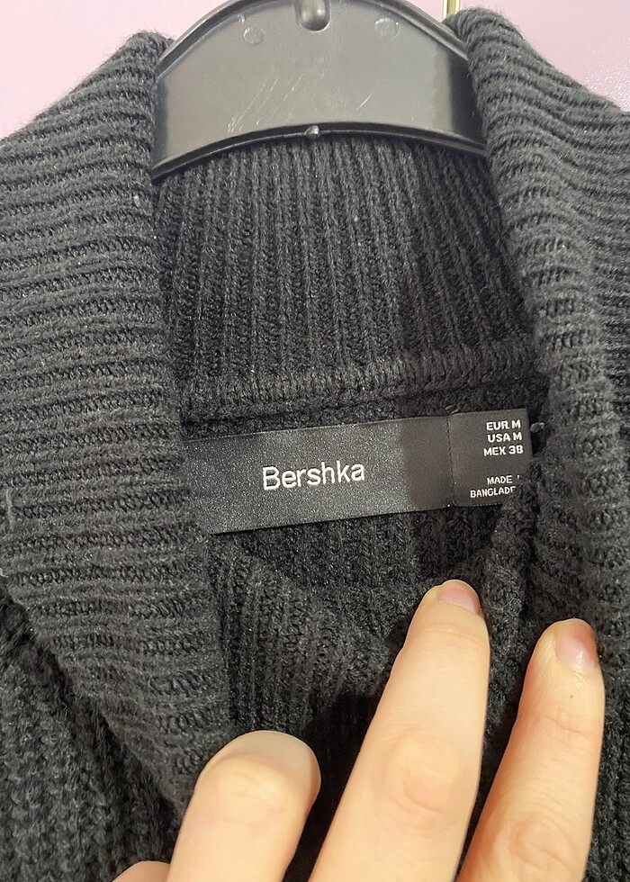 Bershka boğazlı kazak - Görsel 2