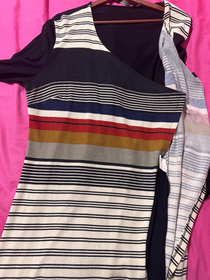 Uzun, Desenli, Kadın Hırka - Görsel 3