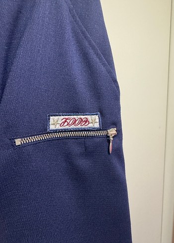 Kadın Lacivert Uzun Bol Kesim Etek - Görsel 3