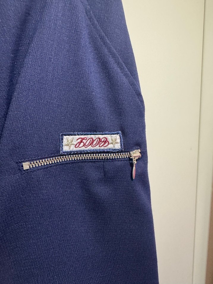 Kadın Lacivert Uzun Bol Kesim Etek - Görsel 3