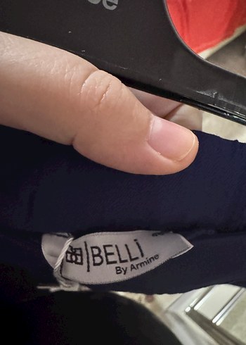 Lacivert Kadın  Salaş Pantolon - Görsel 7