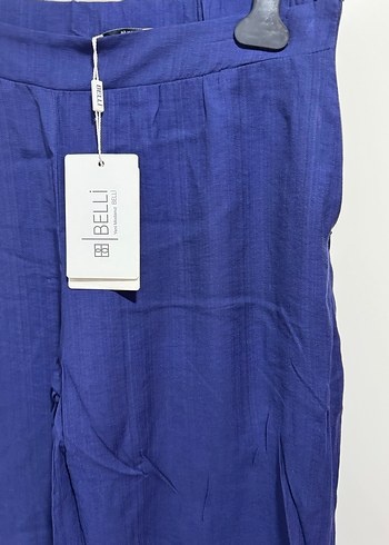 Lacivert Kadın  Salaş Pantolon - Görsel 2