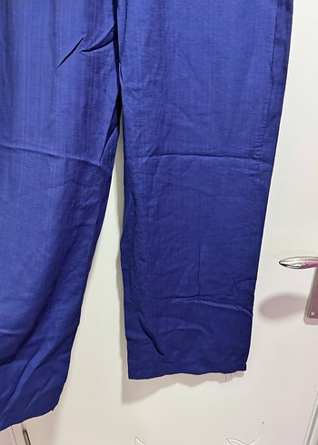 Lacivert Kadın  Salaş Pantolon - Görsel 5