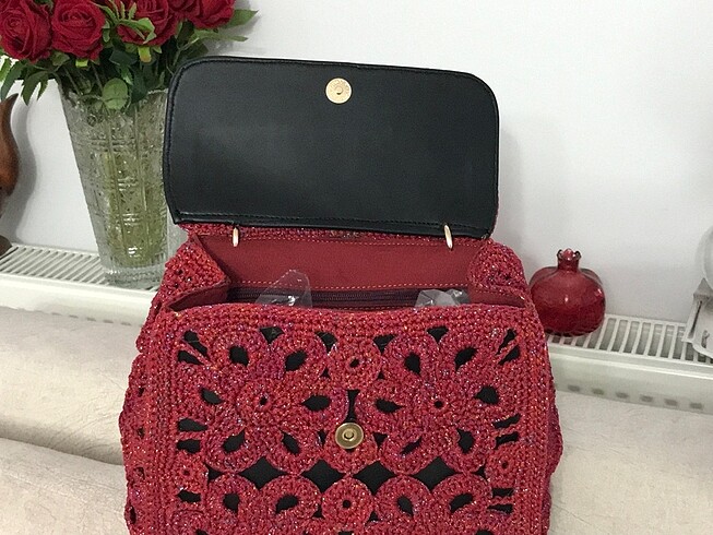 Beden Güzel ve tatlı hanımlar için motifli çanta :)
