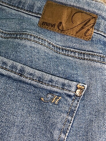 27 Beden Mavi kot pantalon