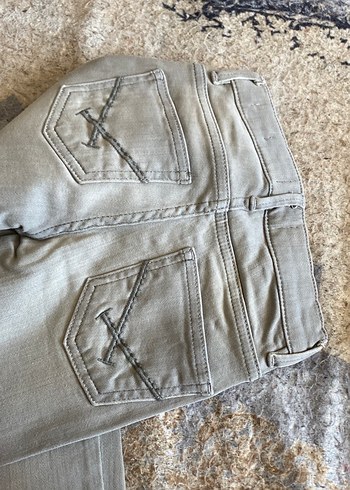 5 Yaş Beden Gri Erkek Çocuk Denim Pantolon