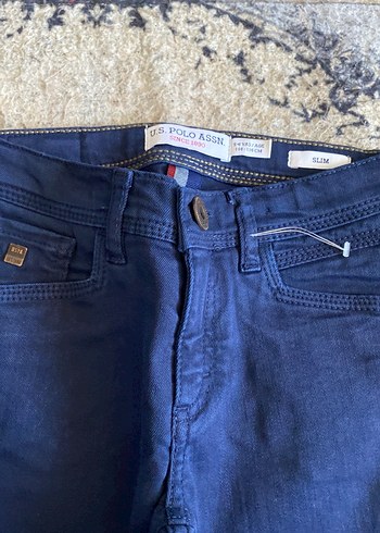 U.S Polo Assn. Lacivert Erkek Çocuk Denim Pantolon