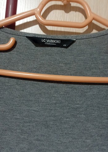 Gri Uzun Kadın hırka - Görsel 2