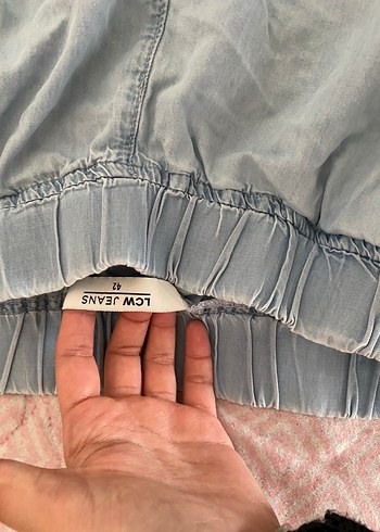 YUMUŞSK KOT RAHAT PANTOLON - Görsel 2