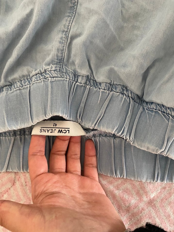 YUMUŞSK KOT RAHAT PANTOLON - Görsel 2