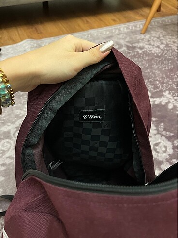 Vans orjinal Vans old school drop bordo sırt çantası