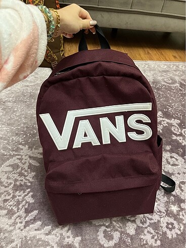 orjinal Vans old school drop bordo sırt çantası