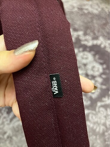 Beden bordo Renk orjinal Vans old school drop bordo sırt çantası